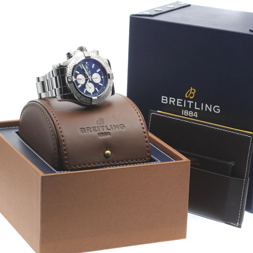 BREITLING Super Avenger II A13371 Date Chronograph Automatic Men's Watch_906321