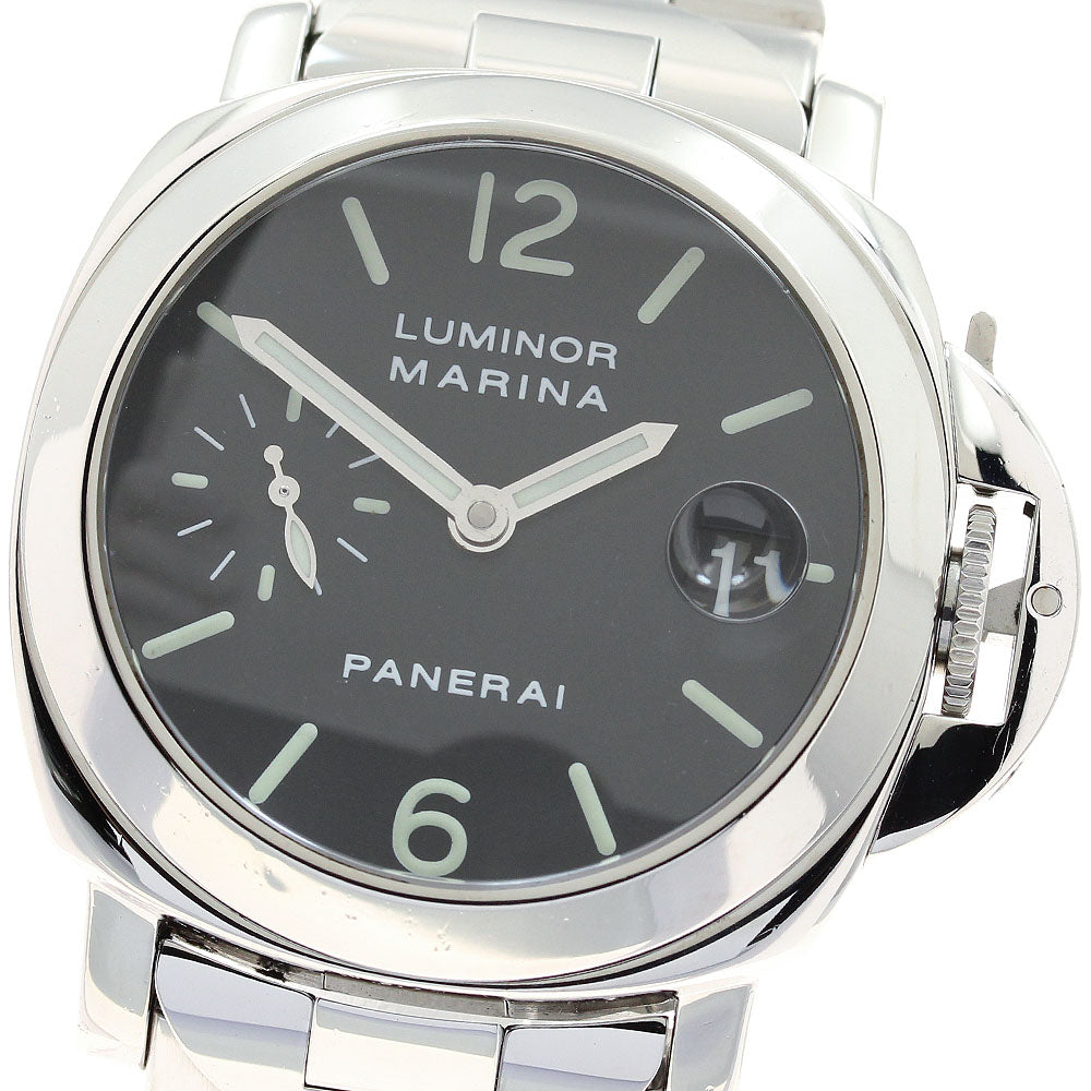 PANERAI Luminor Marina PAM00050 Small Second Date Auto Men's Watch_906323
