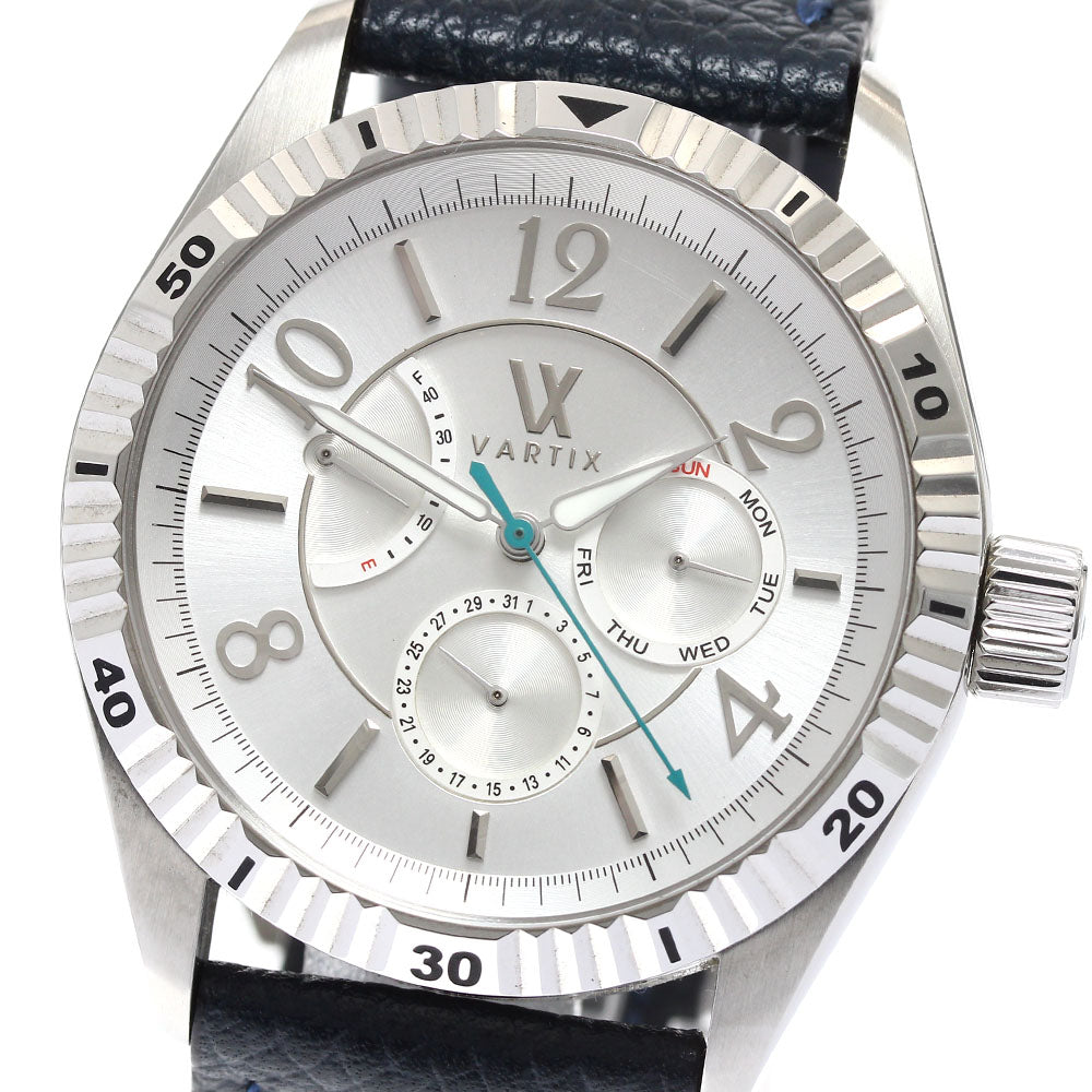 VARTIX ALIVE G704 WA3VN Day-Date Power Reserve Silver Dial Automatic Men's Watch_906324
