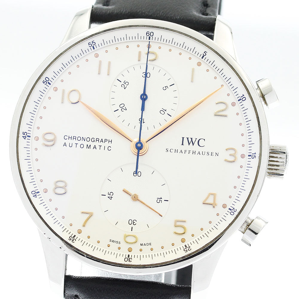 IWC SCHAFFHAUSEN Portugieser IW371445 Chronograph Automatic Men's Watch_906327