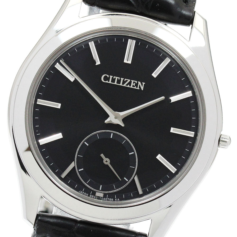 CITIZEN Eco Drive One AQ5010-01E/8845-T027521 Small seconds black Dial Solar Powered Men's Watch_906332