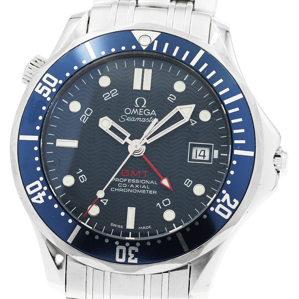 OMEGA Seamaster Diver 300 2535.80 GMT Coaxial Automatic Men's Watch_906391