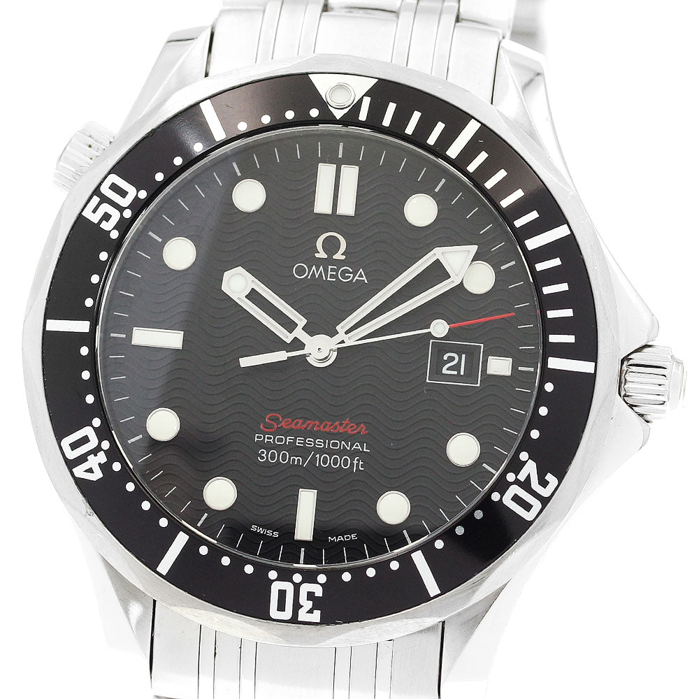 OMEGA Seamaster300 212.30.41.61.01.001 Date black Dial Quartz Men's Watch_906398