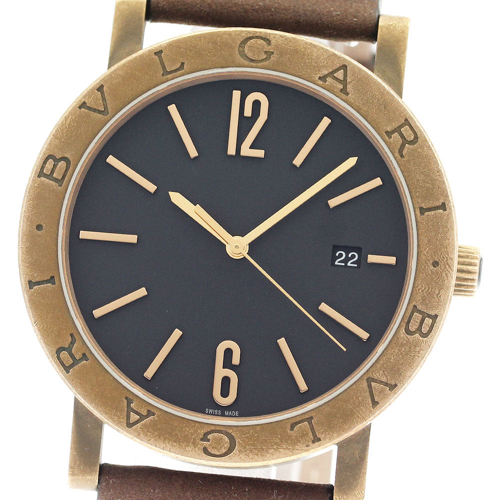 BVLGARI BVLGARI BVLGARI Solo tempo BB41B Black Dial Automatic Men's Watch_906463