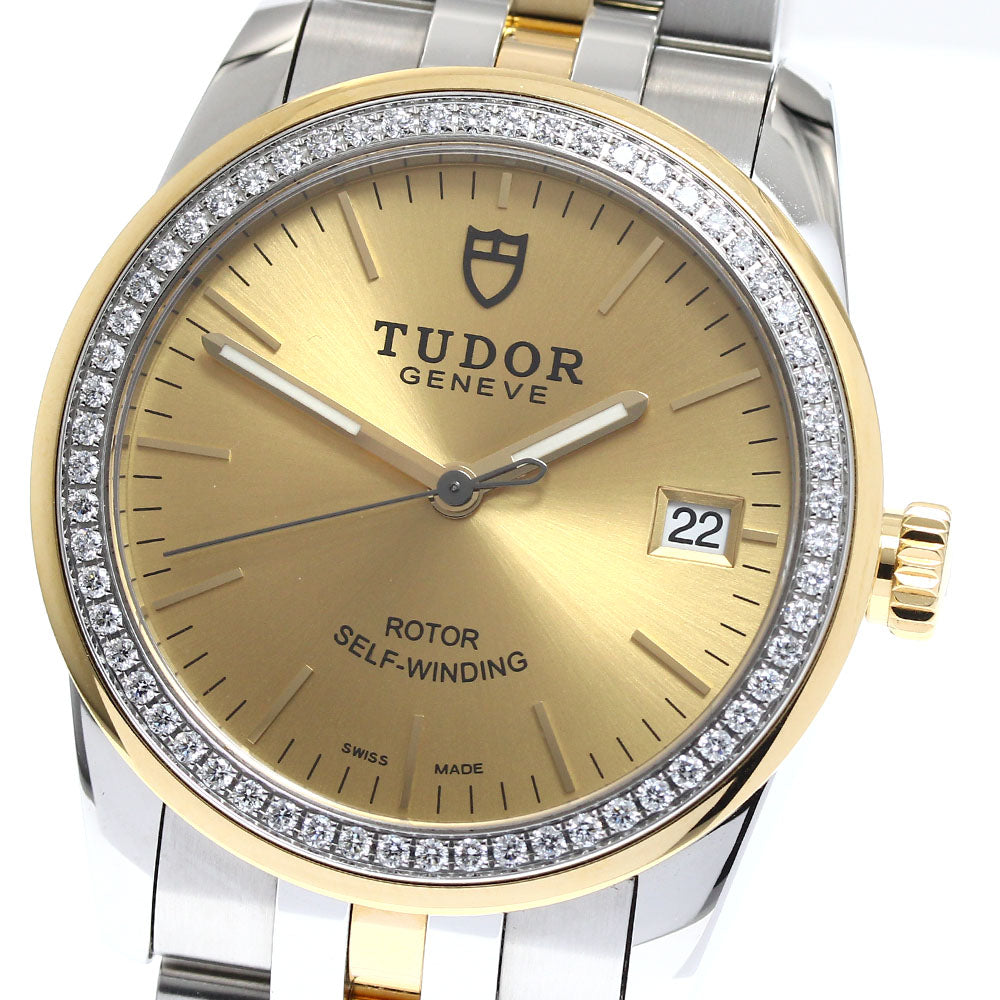 TUDOR Grammar Date 55023 Bezel Diamond Date Automatic Men's Watch_906467