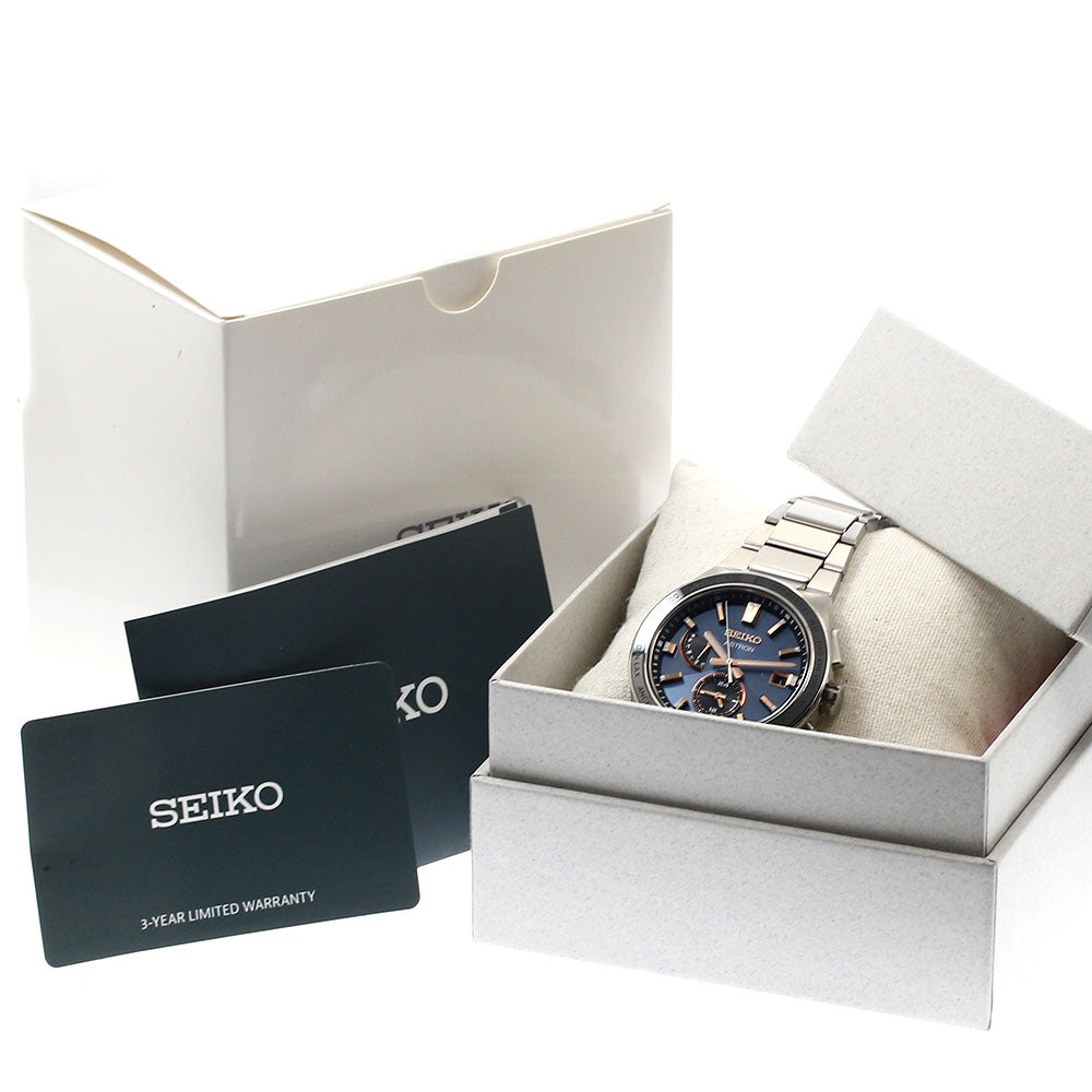 SEIKO Astron Nexter SBXY053/8B63-0BD0 Solar Powered Radio Men's Watch_906472