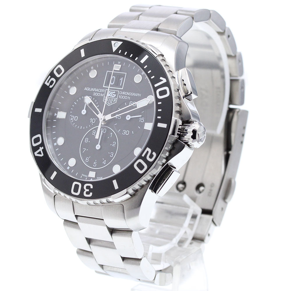 TAG HEUER Aqua racer CAN1010 Chronograph black Dial Quartz Men's Watch_906474