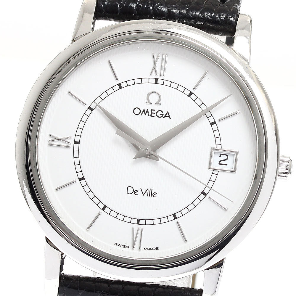 OMEGA De Ville 7824.31.01 Date white Dial Quartz Men's Watch_906477