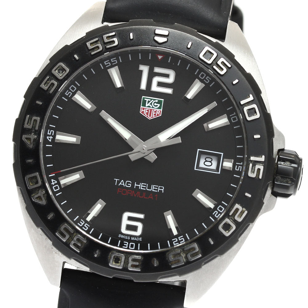 TAG HEUER Formula 1 WAZ1110 Date black Dial Quartz Men's Watch_906479