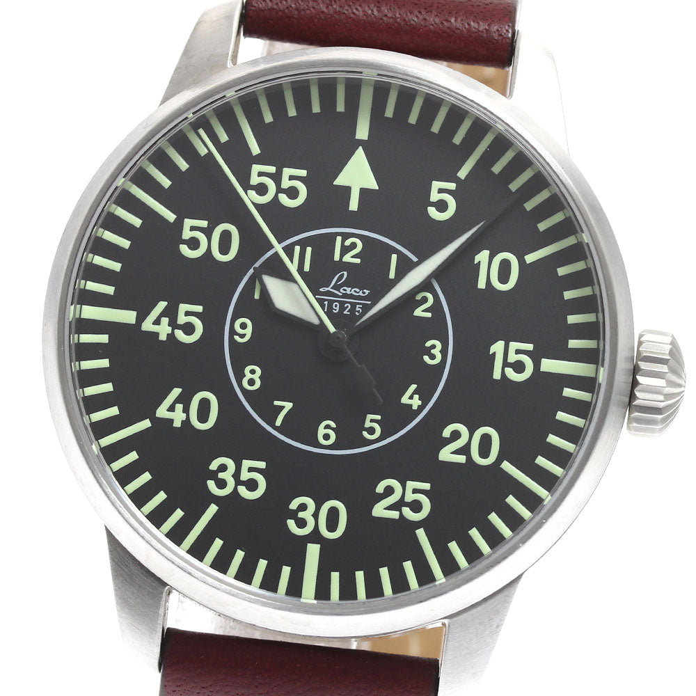 Laco Aachen 42 861690 black Dial Automatic Men's Watch_906480