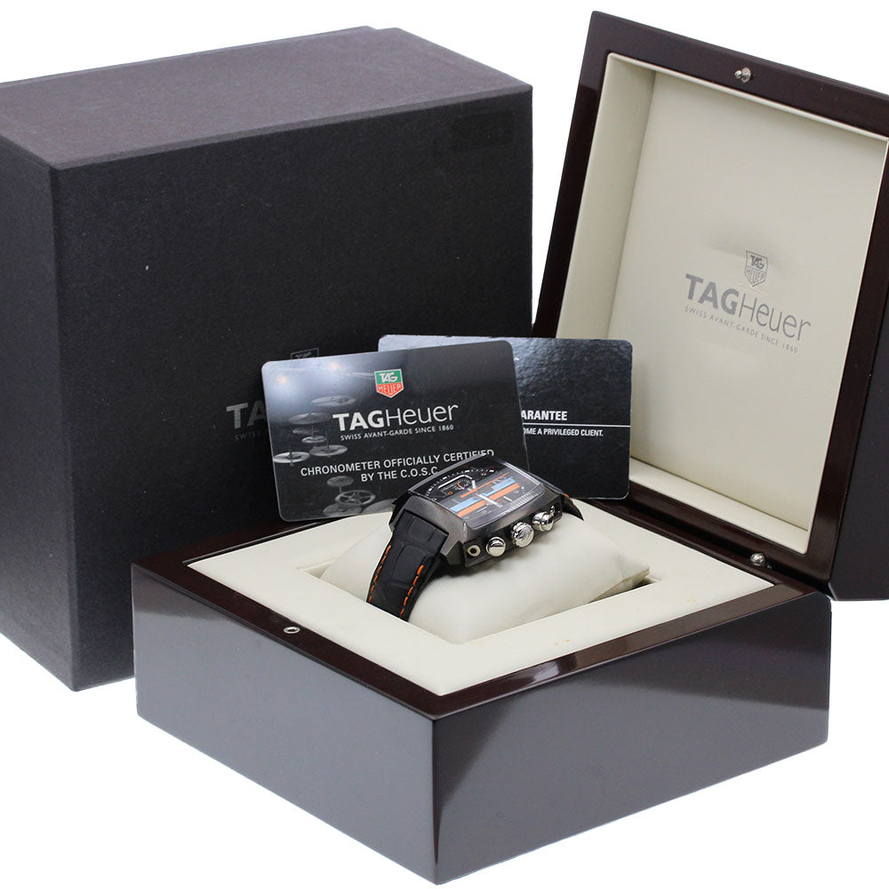 TAG HEUER Monaco 24 Racing Caliber 36 CAL5110.FC6265 Date Chronograph black Dial Automatic Men's Watch_906489