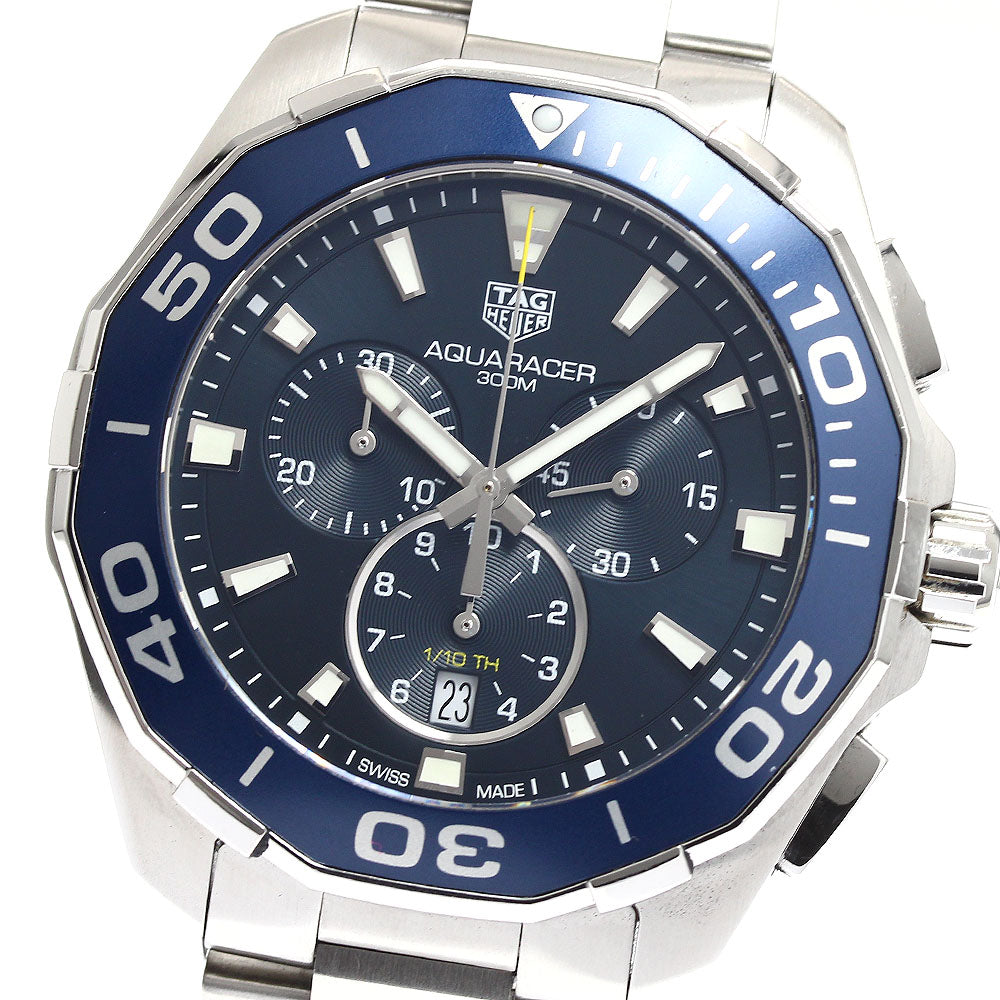 TAG HEUER Aqua racer CAY111B Chronograph Date Quartz Men's Watch_906490