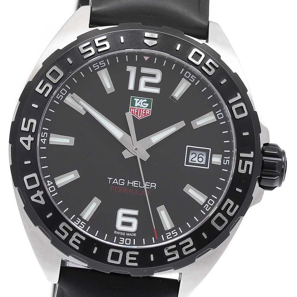 TAG HEUER Formula 1 WAZ1110 Date black Dial Quartz Men's Watch_906540