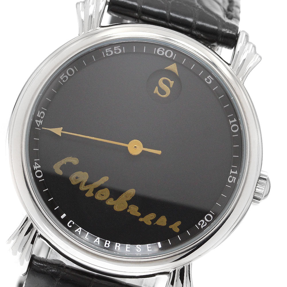 VINCENT CALABRESE Baradin 02BKB/BK Jumping hour black Dial Automatic Men's Watch_906552
