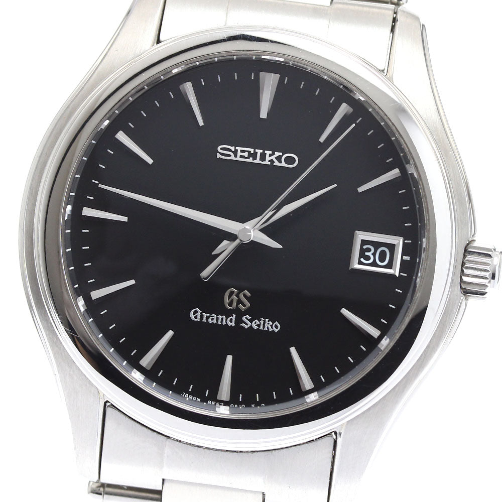 SEIKO Grand Seiko SBGX041/9F62-0A10 Date Black Dial Quartz Men's Watch_906568