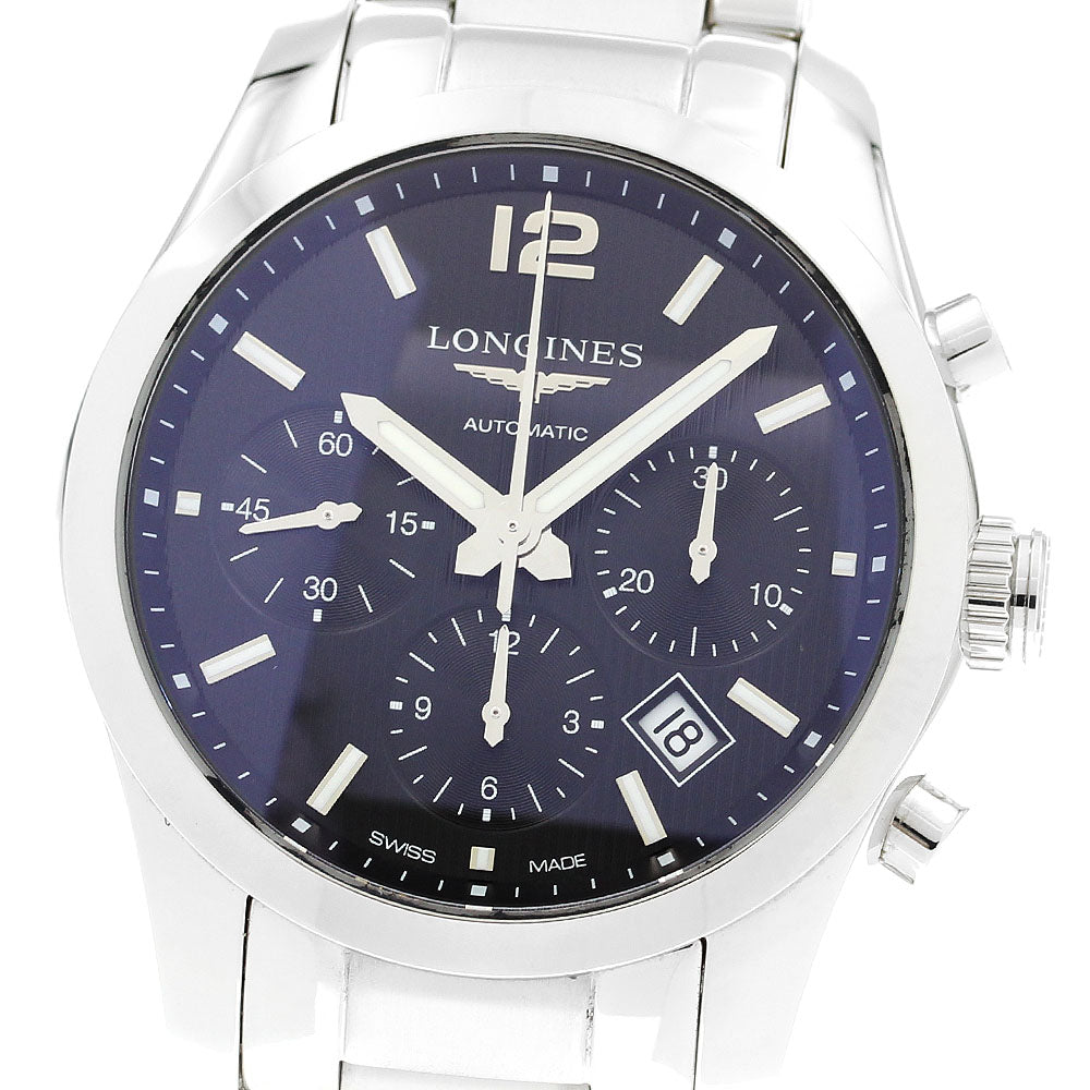 LONGINES Conquest Classic L2.786.4 Chronograph Date Automatic Men's Watch_906575