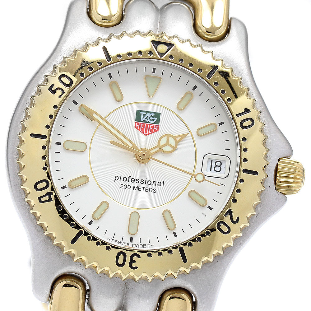 TAG HEUER S/el WG1127 Silver Dial Quartz Men's Watch_906581