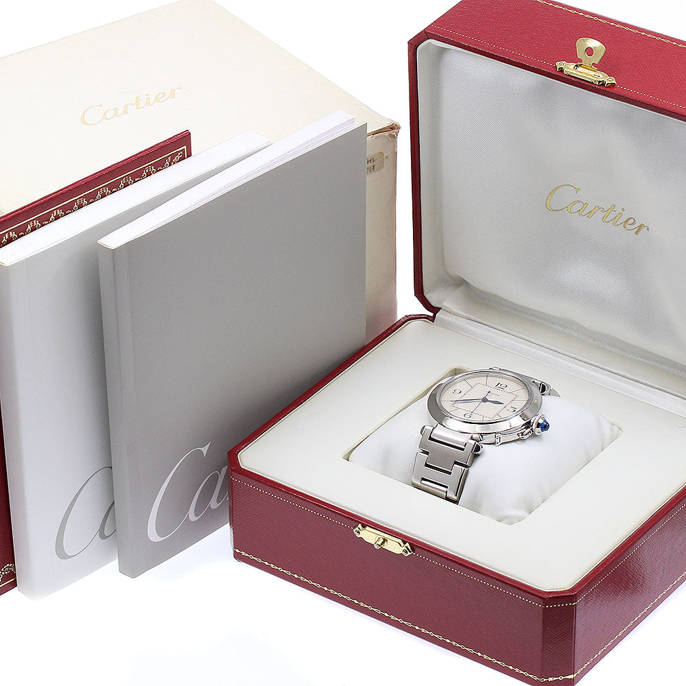 CARTIER Pasha 42MM W31072M7 beige Dial Automatic Men's Watch_906582
