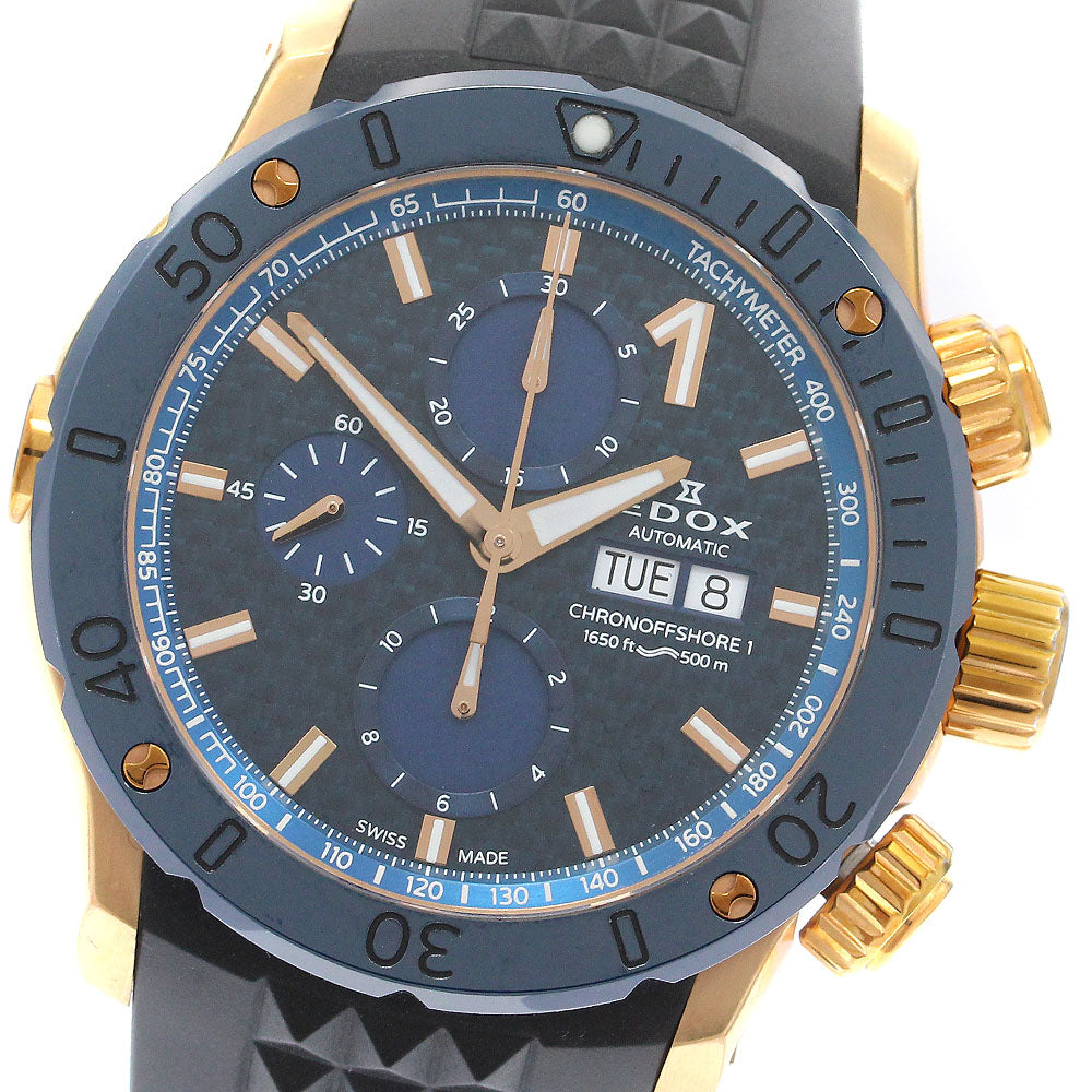 EDOX Chrono Offshore 1 01122-37RBU35-BUIR3 Chronograph Automatic Men's_906587