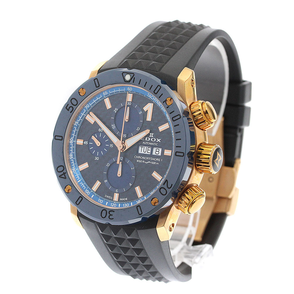 EDOX Chrono Offshore 1 01122-37RBU35-BUIR3 Chronograph Automatic Men's_906587