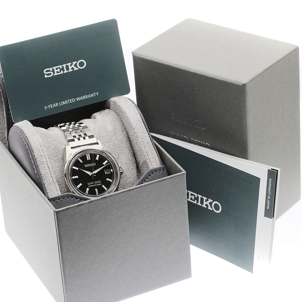 SEIKO King Seiko SDKS021/6R55-00B0 Date black Dial Automatic Men's Watch_906591