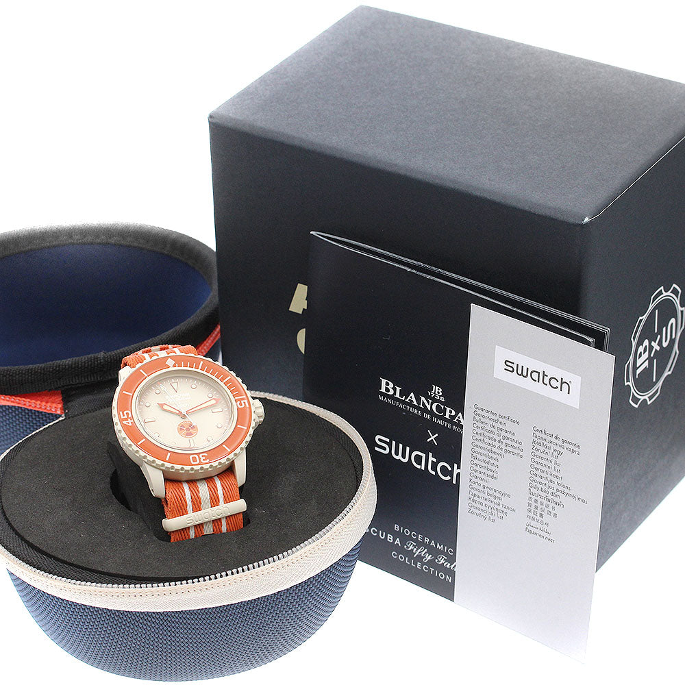 Blancpain Swatch x Blancpain SO35N100 Fifty Fathoms Automatic Men's Watch_906596