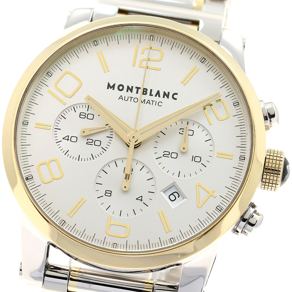 MONTBLANC Time walker 7141 Chronograph Silver Dial Automatic Men's Watch_906597