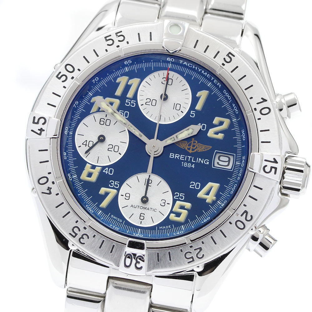 BREITLING Colt A13335 Chronograph blue Dial Automatic Men's Watch_906603