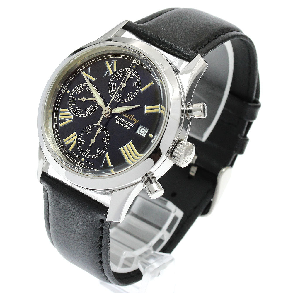BREITLING Premier A13024.1 Chronograph black Dial Automatic Men's Watch_906605