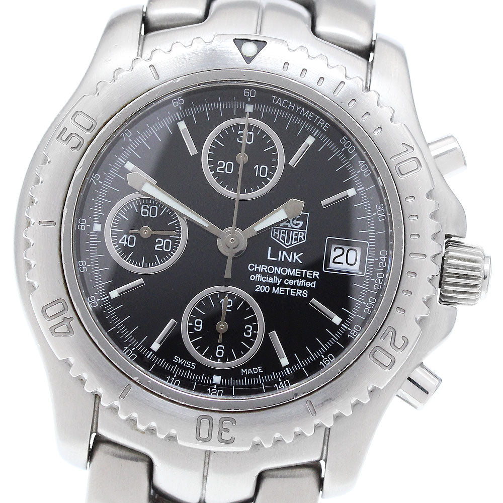 TAG HEUER Link CT5111 Chronograph Black Dial Automatic Men's Watch_906611