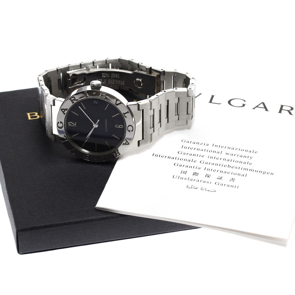 BVLGARI BVLGARIBVLGARI BB33SS Date black Dial Automatic Men's Watch_906631