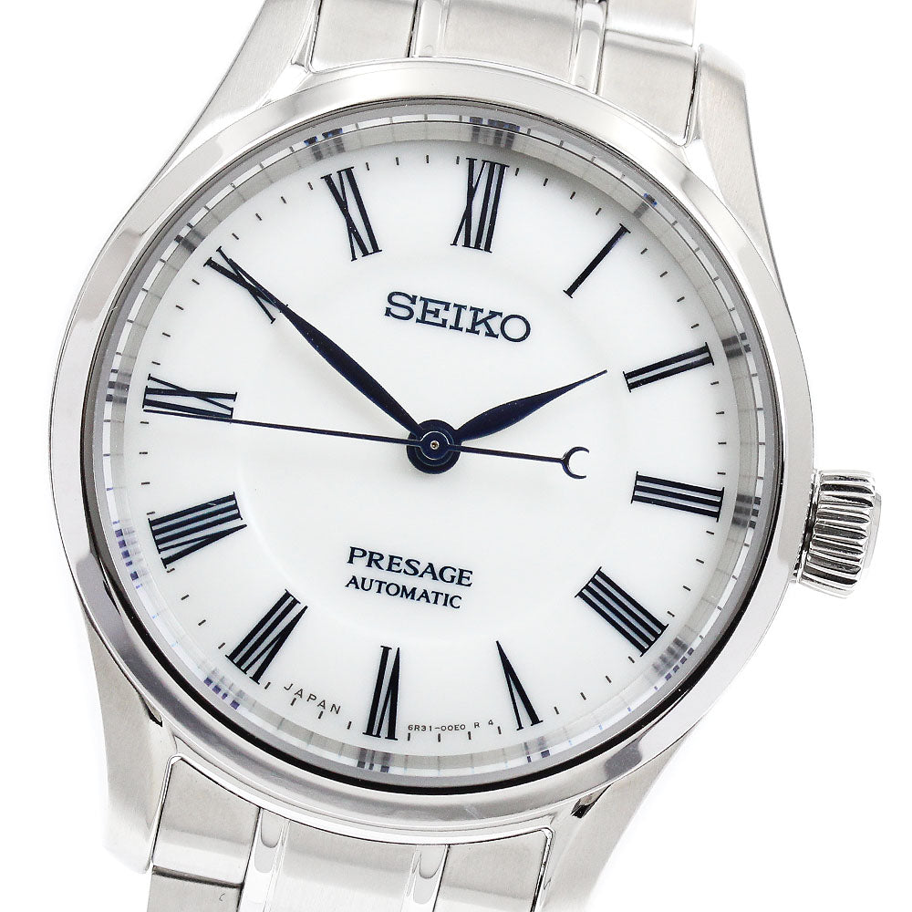 SEIKO Pureza 6R31-00F0/SARX095 white Dial Automatic Men's Watch_906645