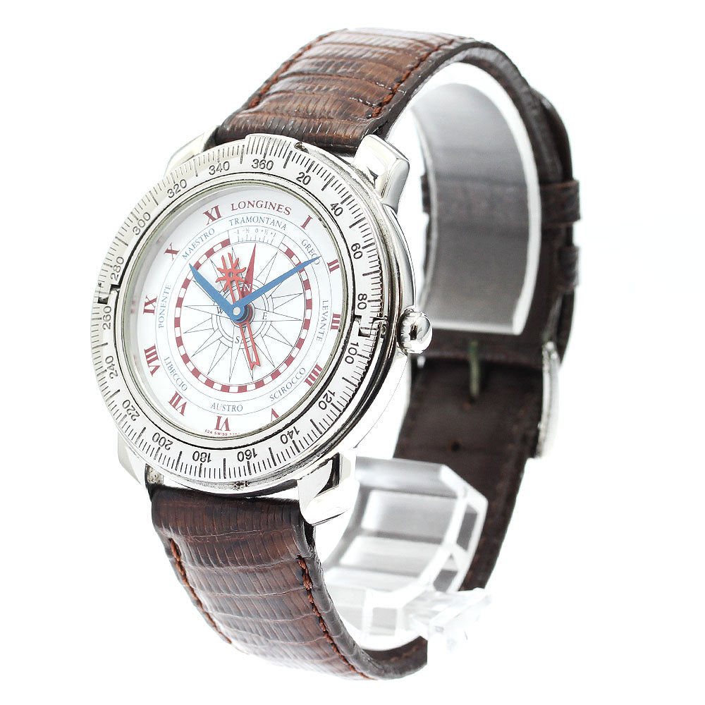 LONGINES Cristobal C Collection 624.5253.4.012 white Dial Automatic Men's Watch_906646