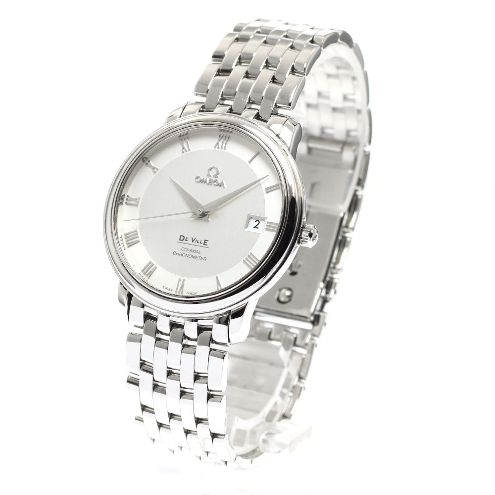OMEGA De Ville Prestige Coaxial 4574.31 Silver Dial Automatic Men's Watch_906648