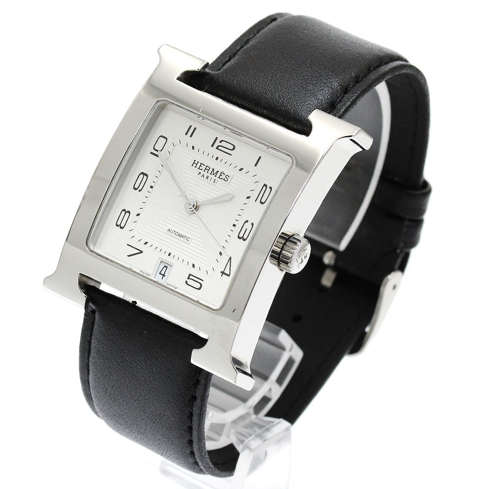 HERMES H watch HH2.810 Date Silver Dial Automatic Men's Watch_906651