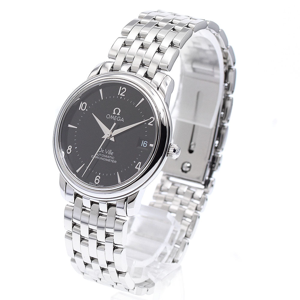 OMEGA De Ville Prestige 4500.50 Date Black Dial Automatic Men's Watch_906692
