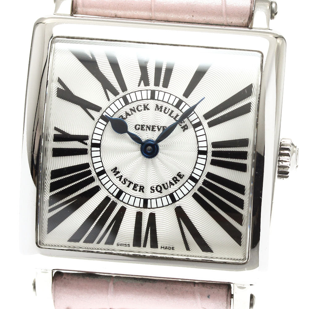 FRANCK MULLER Master square 6002MQZ Silver Dial Quartz Ladies Watch_906711