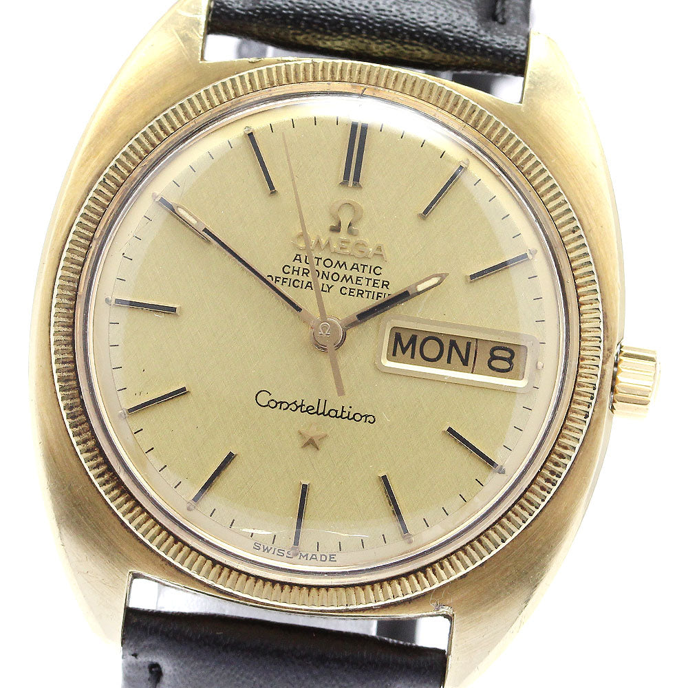 OMEGA Constellation 168.029 YG bezel cal.751 Automatic Men's Watch_906728