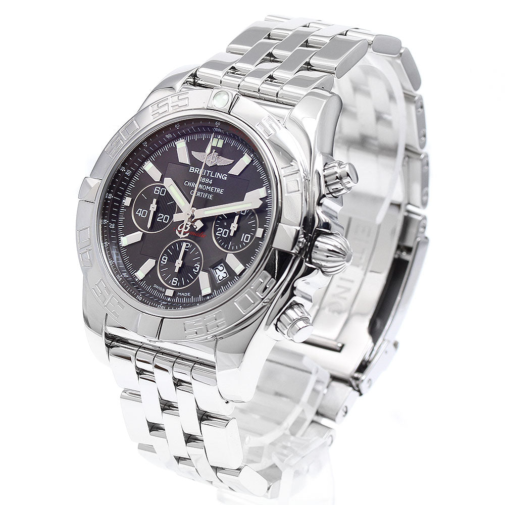 BREITLING Chronomat 44 AB0110 Chronograph gray Dial Automatic Men's Watch_906735
