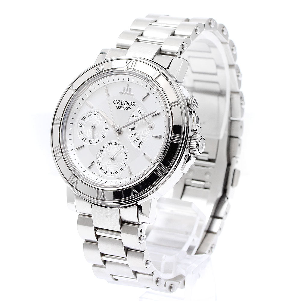 SEIKO CREDOR GCBG999/4S77-0020 Day-Date Retrograde Automatic Men's Watch_906759
