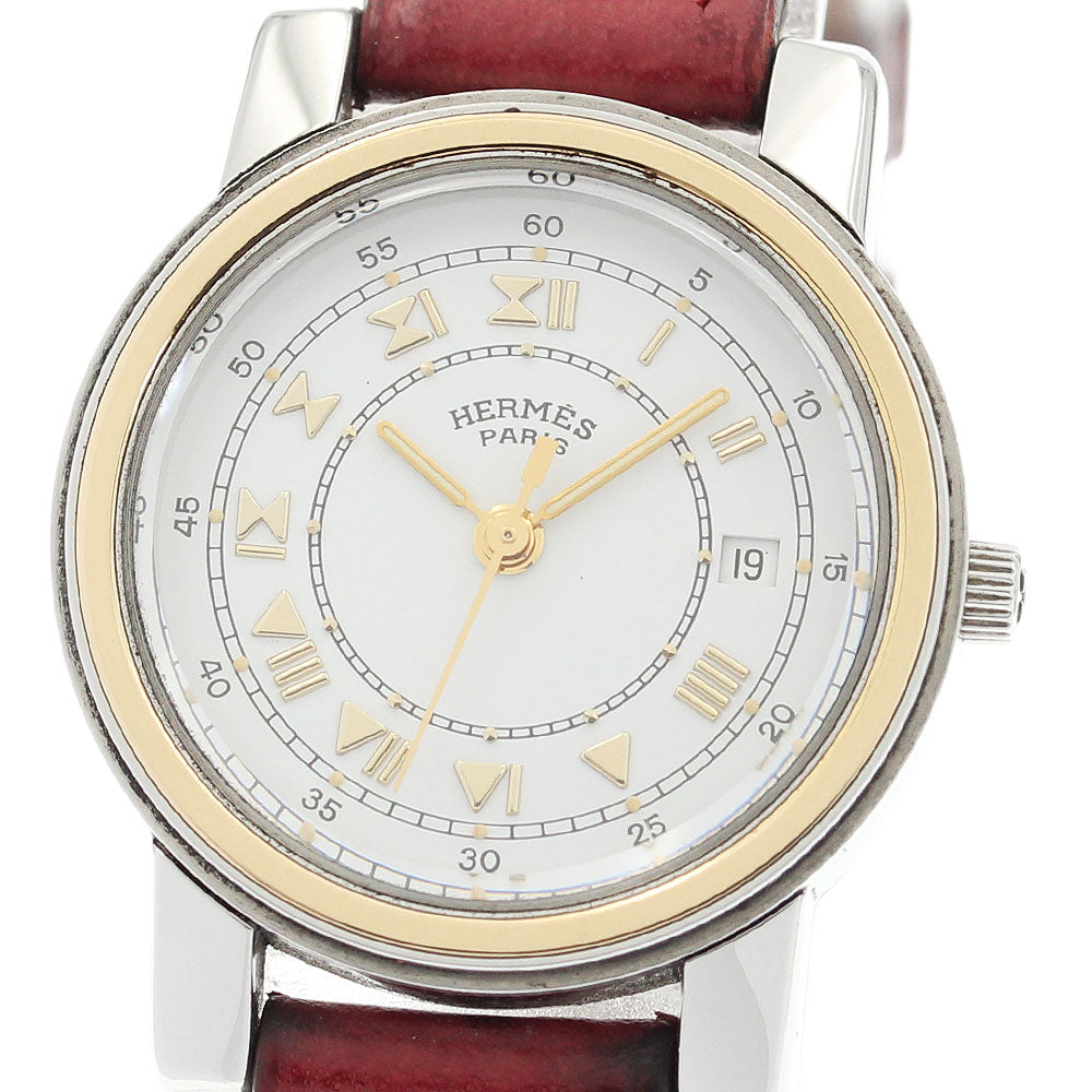 【公式】CLOSER｜エルメス HERMES キャリック デイト クォーツ レディース _906807