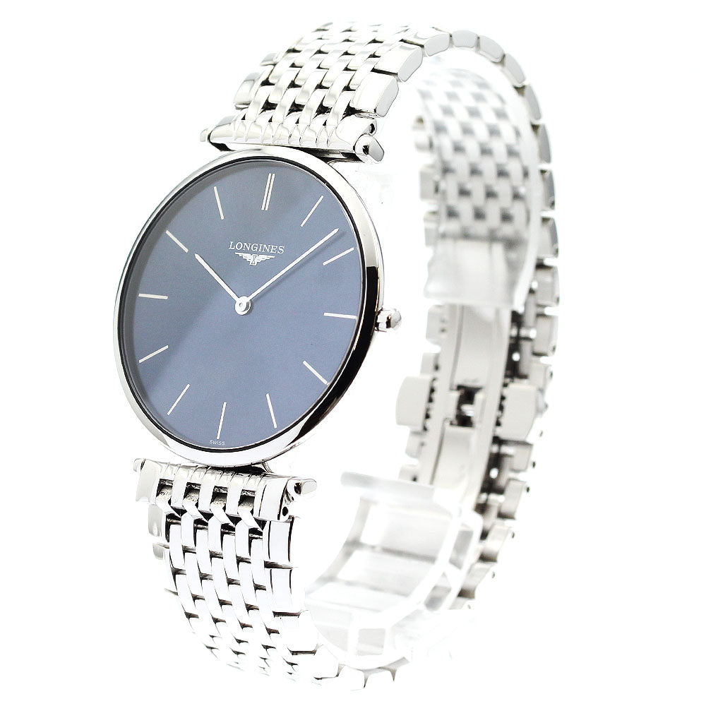 LONGINES Grand classic L4.755.4 Navy Dial Quartz Men's Watch_906808