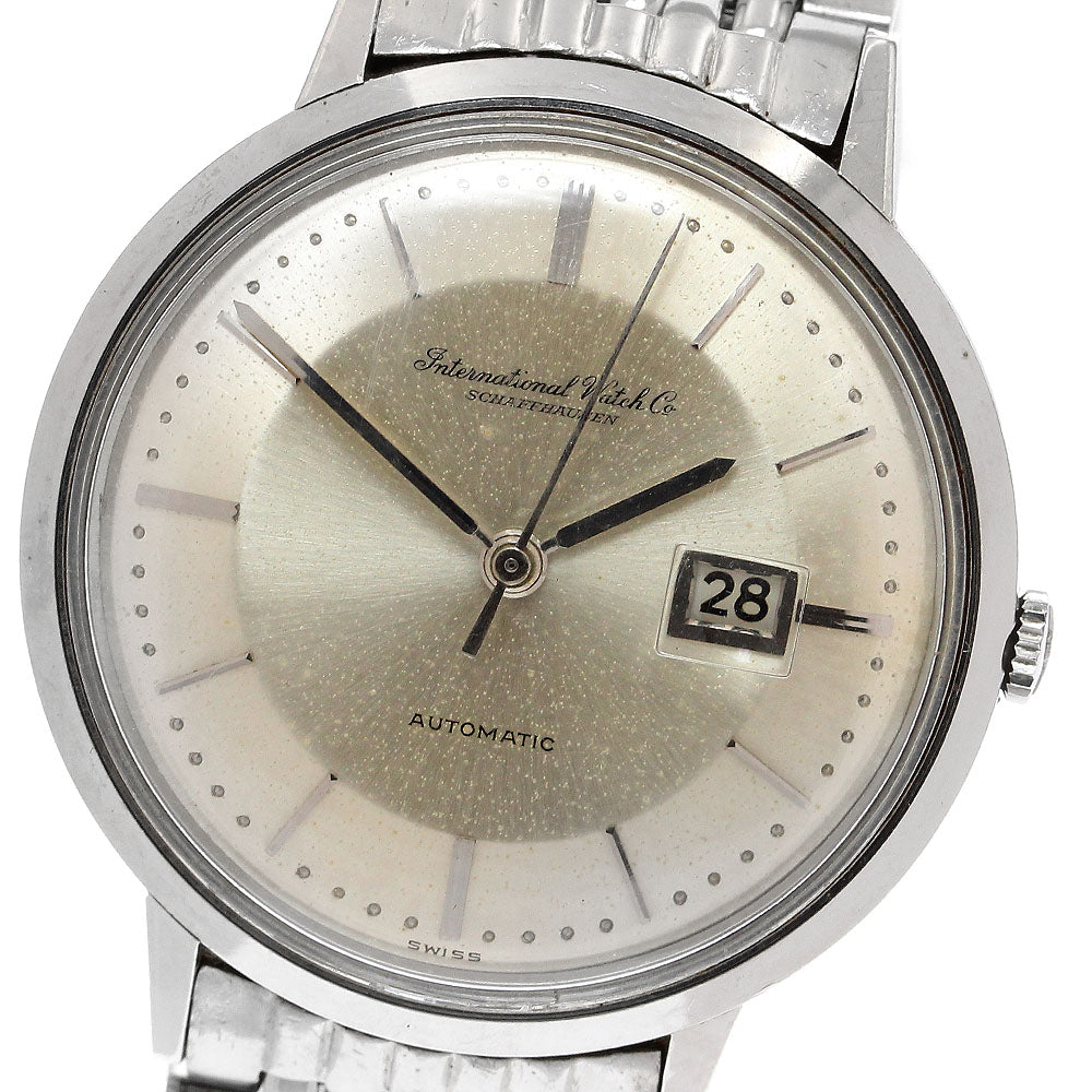 IWC SCHAFFHAUSEN Date Cal.8531 Vintage Silver Dial Automatic Men's Watch_906810