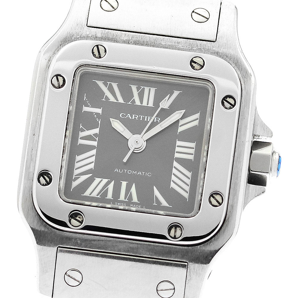 CARTIER Santos GalbeeSM W20066D6 Asia only gray Dial Automatic Ladies_906815