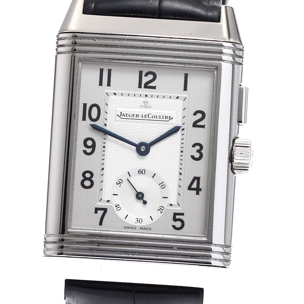 JAEGER-LECOULTRE Reverso Duo 272.8.54/Q2718410 Silver / Gray Dial Hand Winding Men's Watch_906866