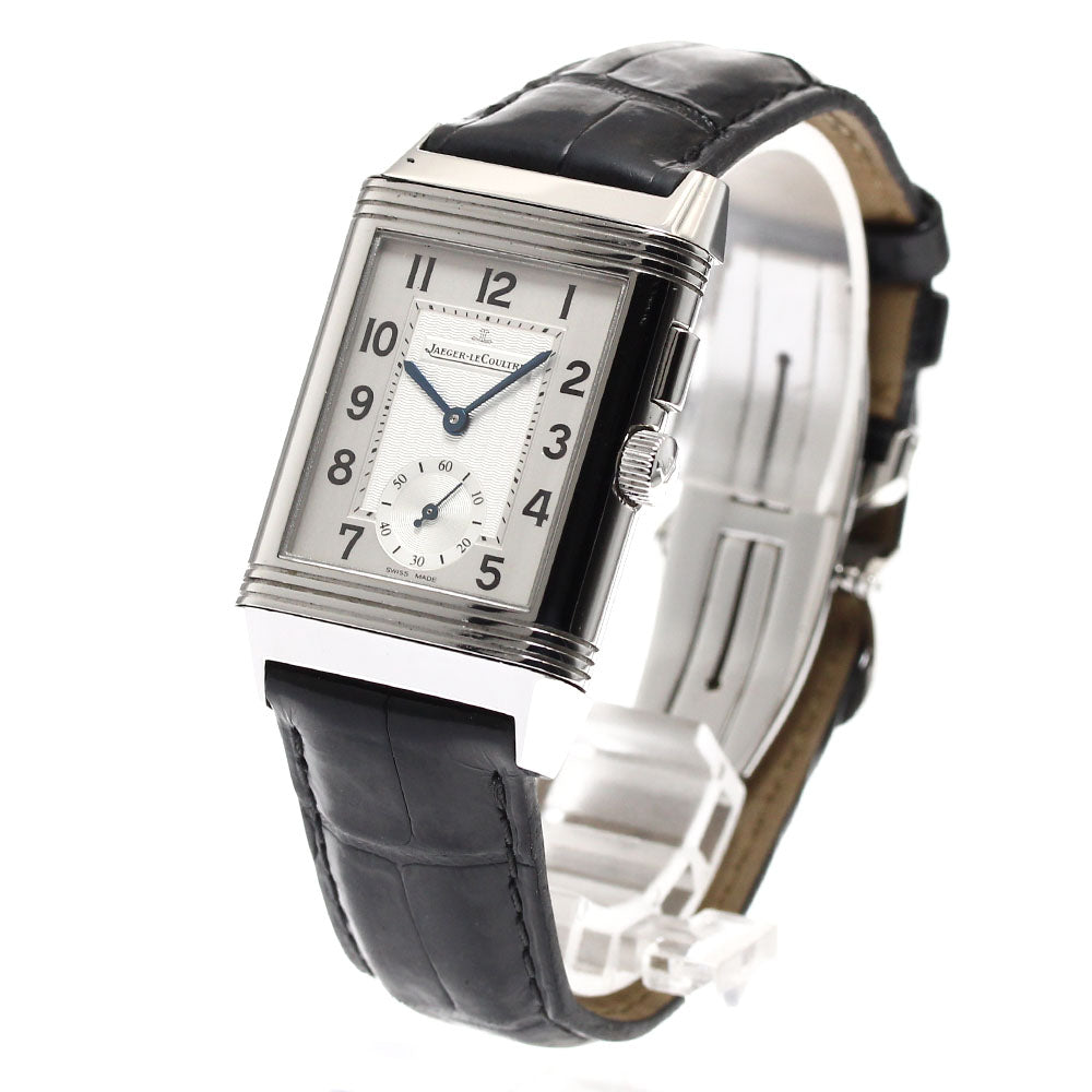 JAEGER-LECOULTRE Reverso Duo 272.8.54/Q2718410 Silver / Gray Dial Hand Winding Men's Watch_906866