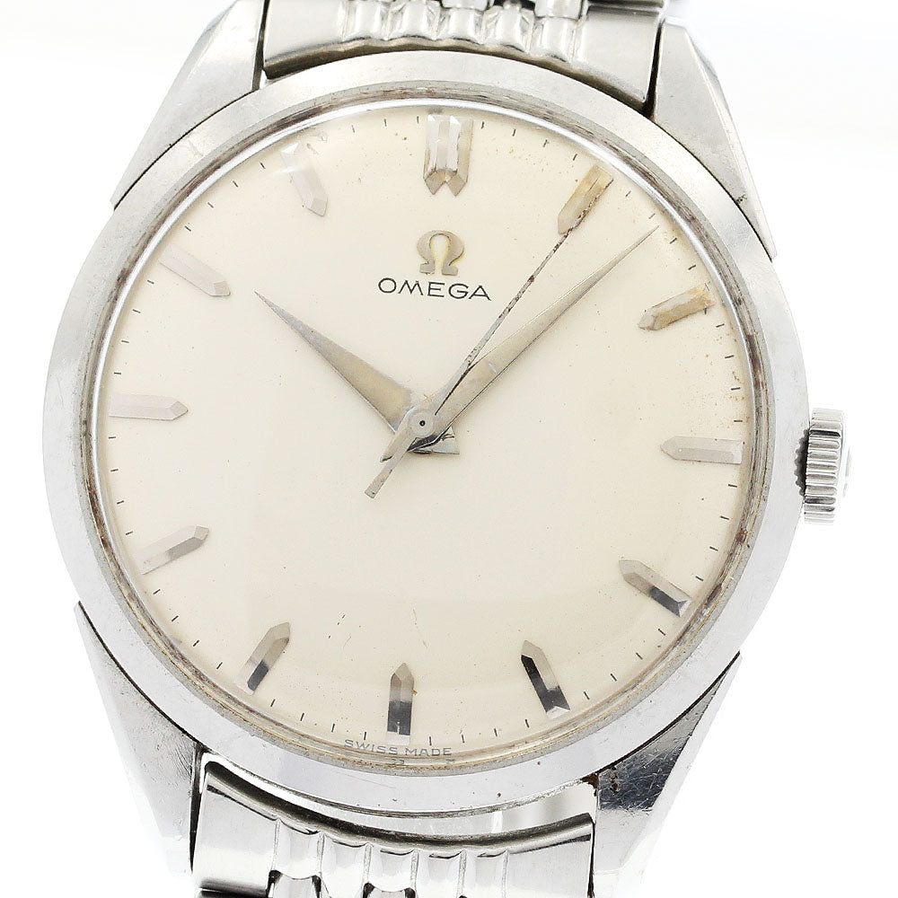 OMEGA 2910-9 SC Round cal.284 Rice Bracelet Hand Winding Men's Watch_906870