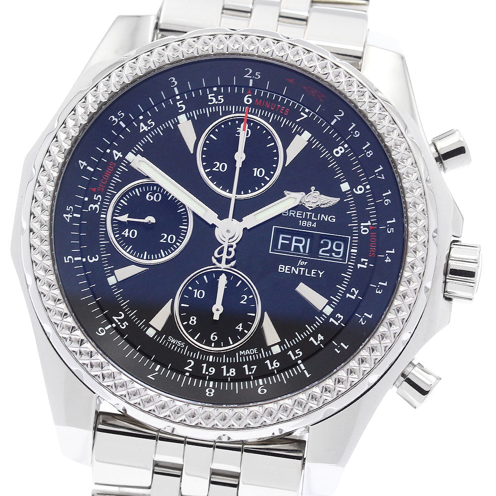 BREITLING Bentley GT A13362 Day-Date Chronograph Automatic Men's_906886