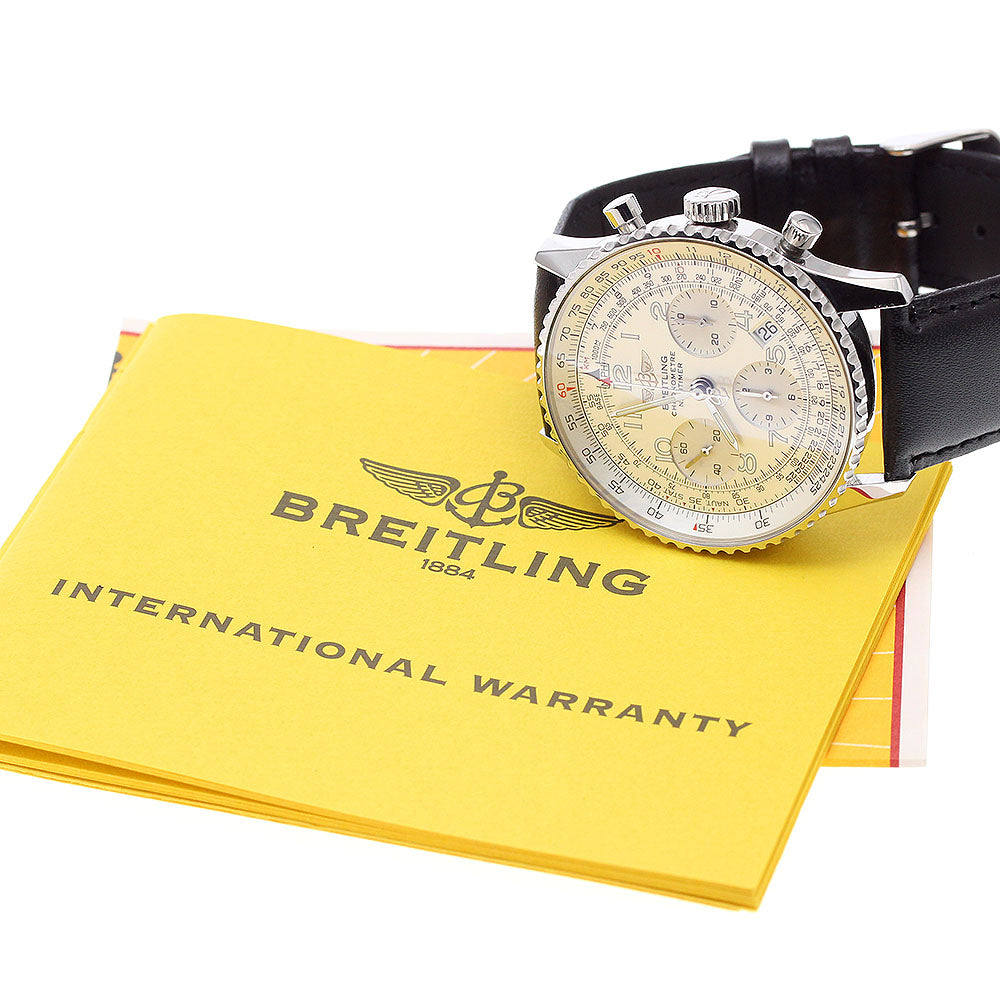 BREITLING Navitimer A23322 Chronograph Silver Dial Automatic Men's Watch_906888
