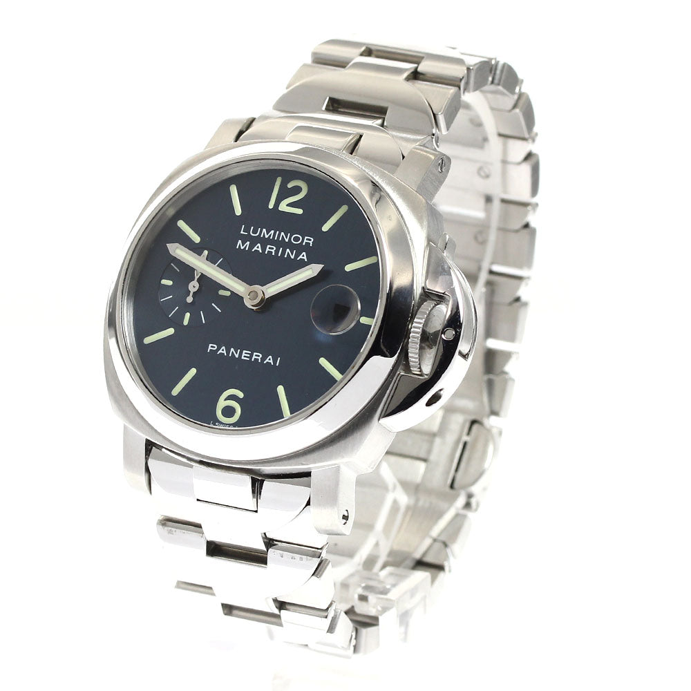 PANERAI Luminor Marina PAM00120 blue Dial Automatic Men's Watch_906892